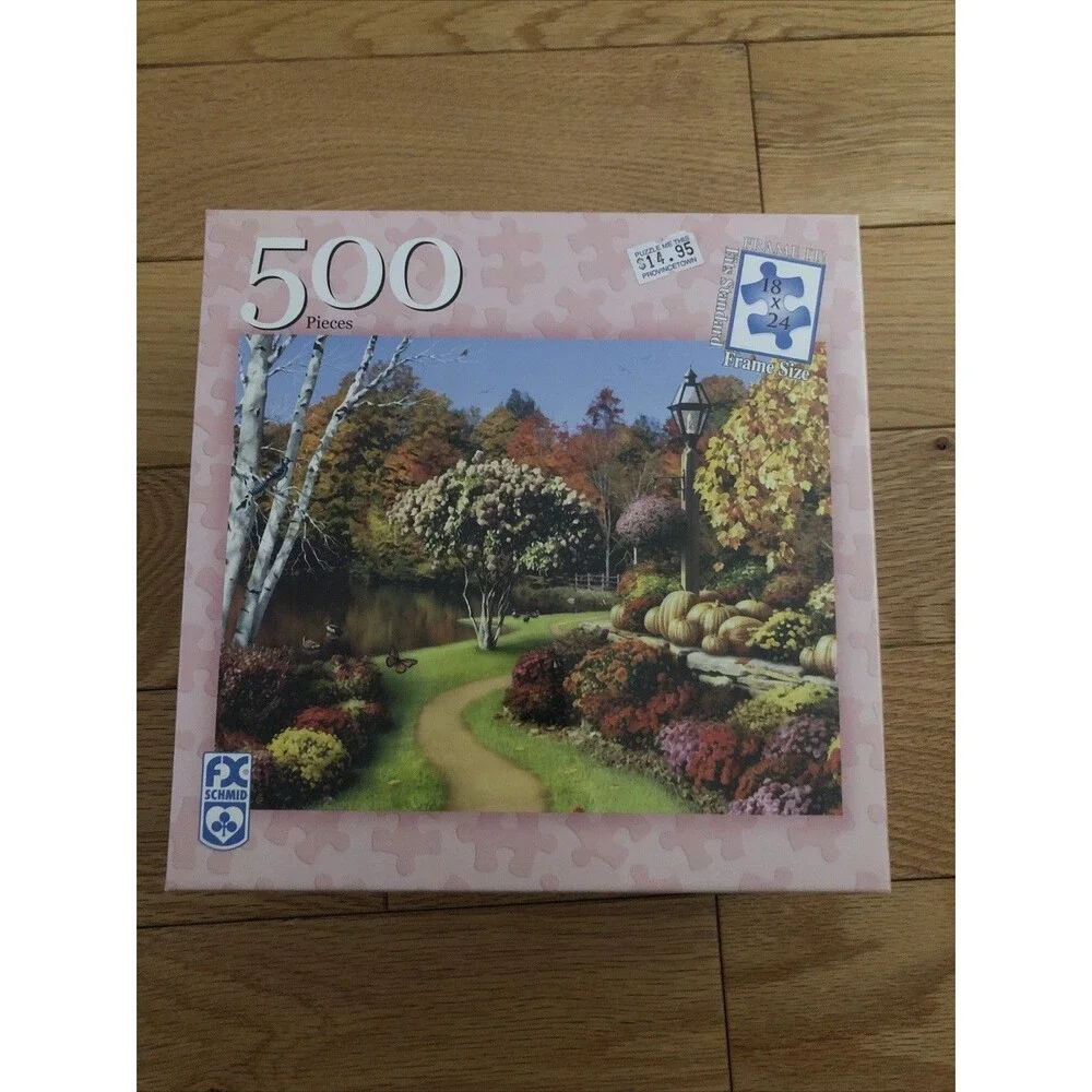 Vintage NEW Sealed Alan Giana Artist 500 Piece Puzzle - As Autumn‎ Calls 2004